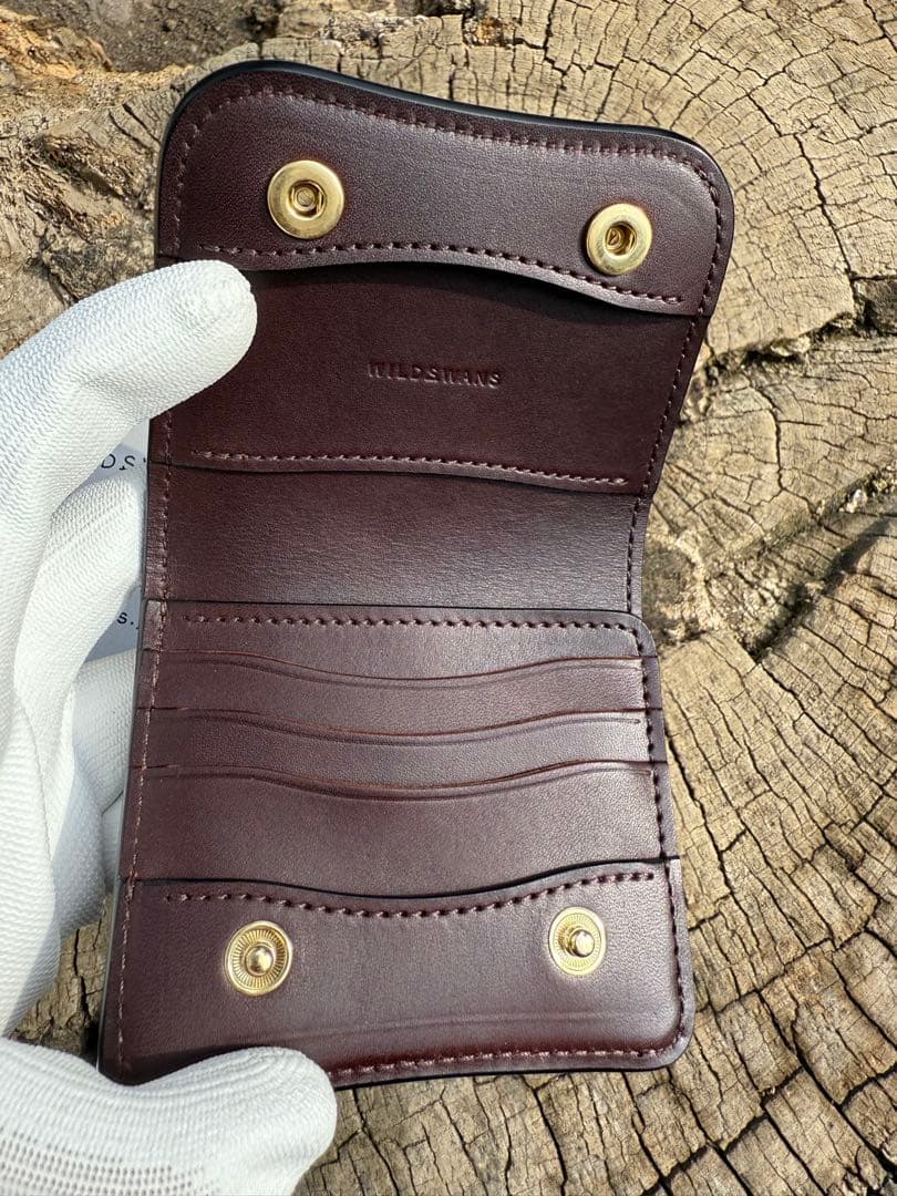 【未使用新品】ワイルドスワンズ　パームV3 コードバン×ブライドルレザー