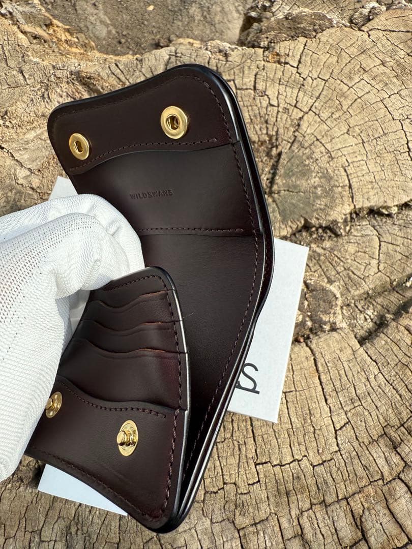 【未使用新品】ワイルドスワンズ　パームV3 コードバン×ブライドルレザー