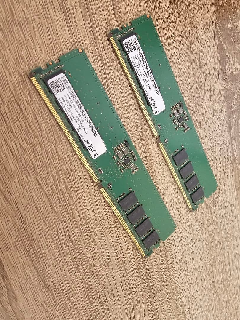 DDR5 16GB×2 計 32GB 5600 メモリ