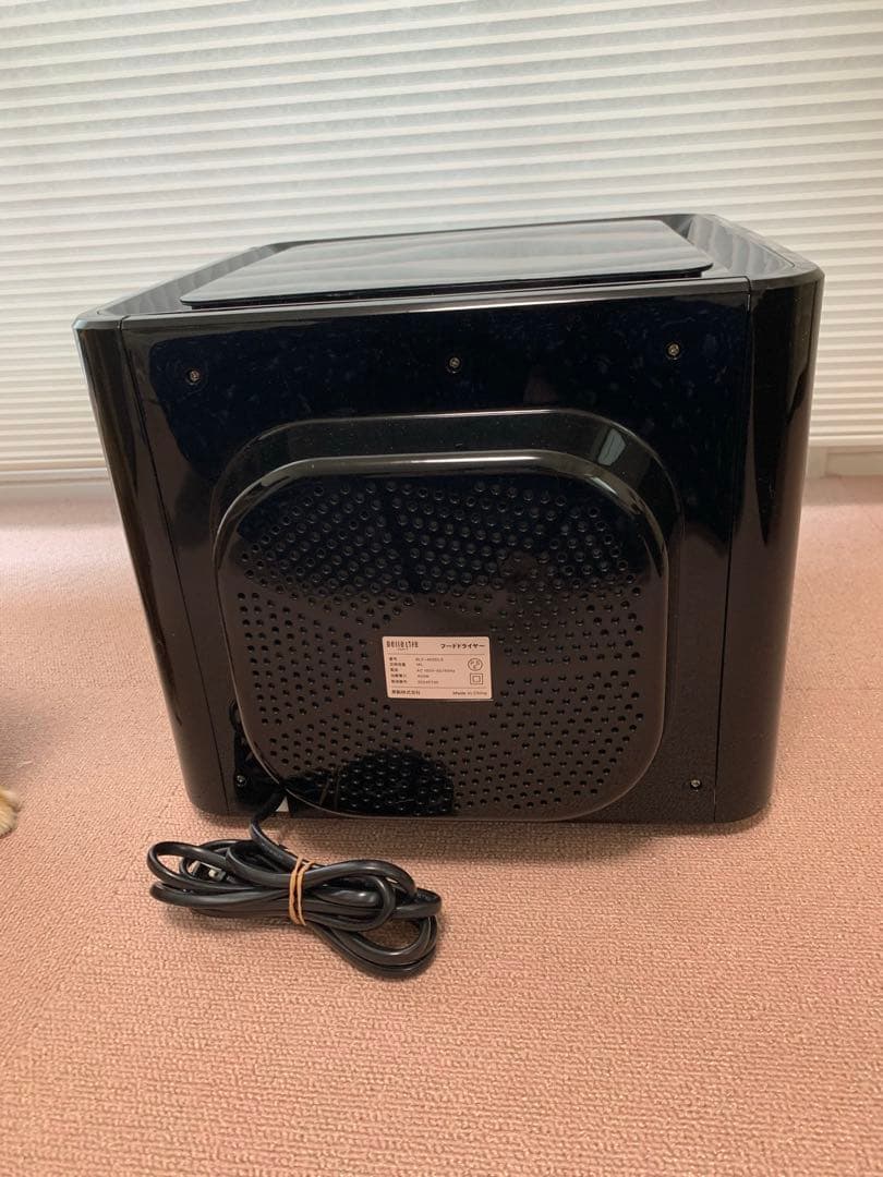 Belle Life フードドライヤー ブラック　BLF-400DLS
