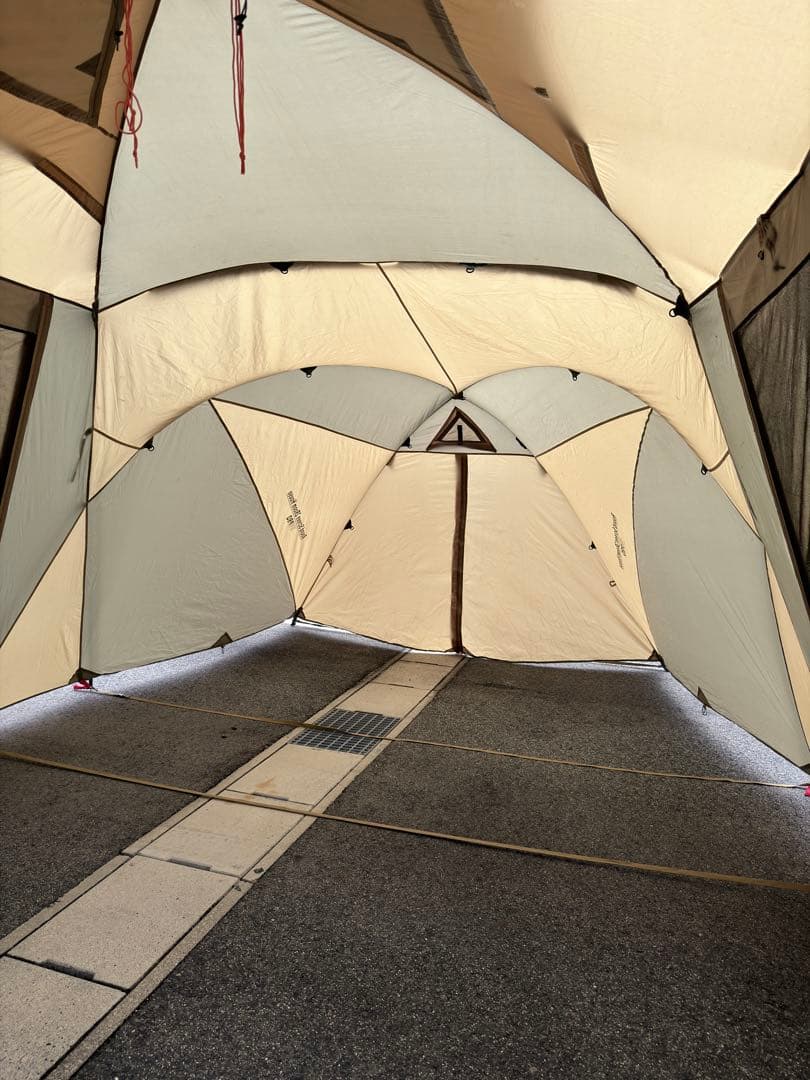 コールマン ラウンドスクリーン 2ルームハウス オリーブ×コヨーテ