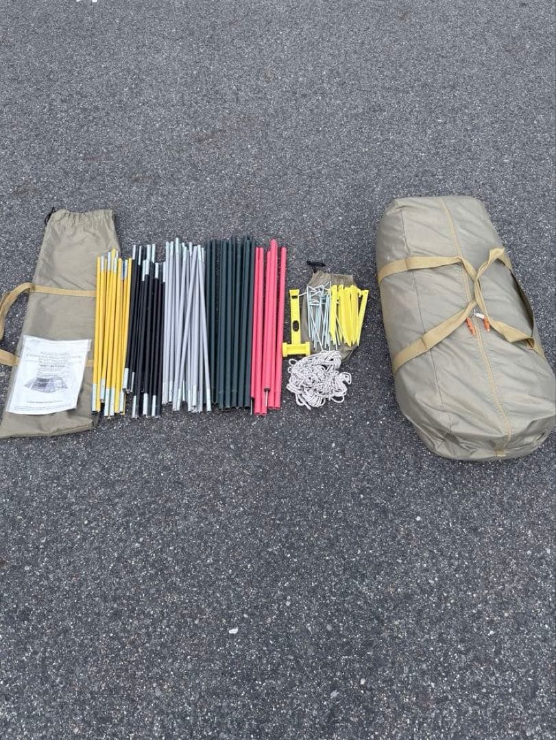 コールマン ラウンドスクリーン 2ルームハウス オリーブ×コヨーテ