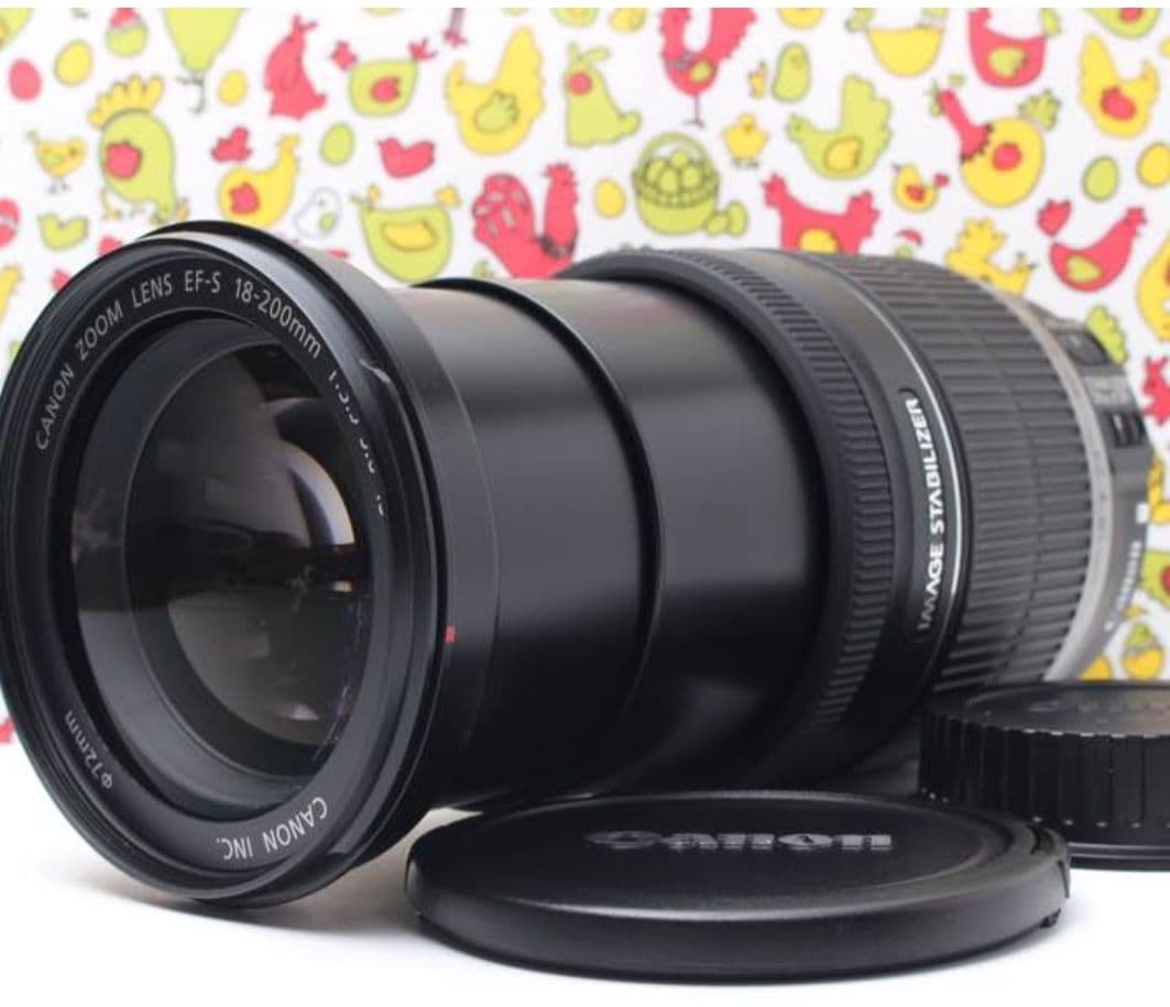 ❤️撮影はこれ一本❤️Canon キャノン EF-S 18-200mm IS❤️