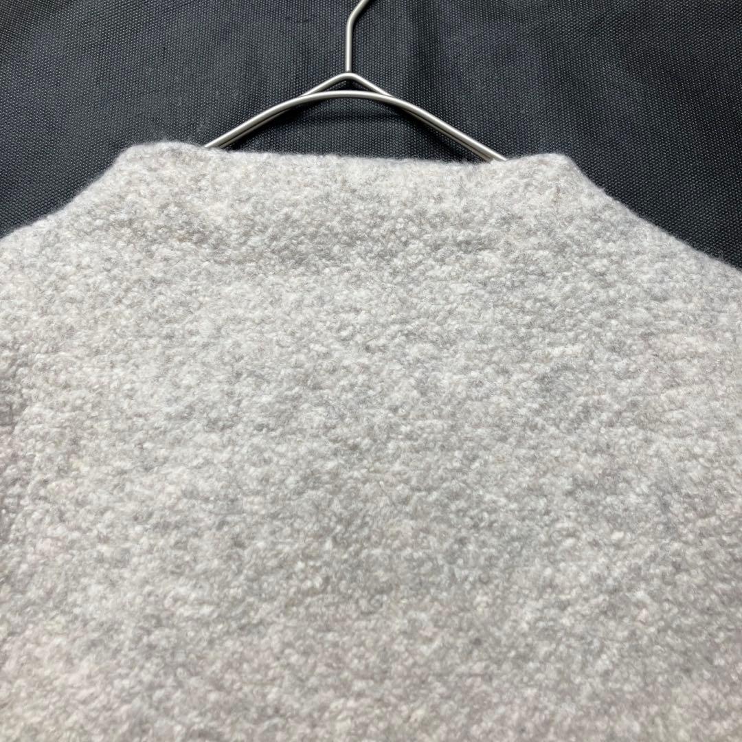 美品✨24AW かぐれ　ボアプルオーバー　ボトルネック　ベージュ　FREE