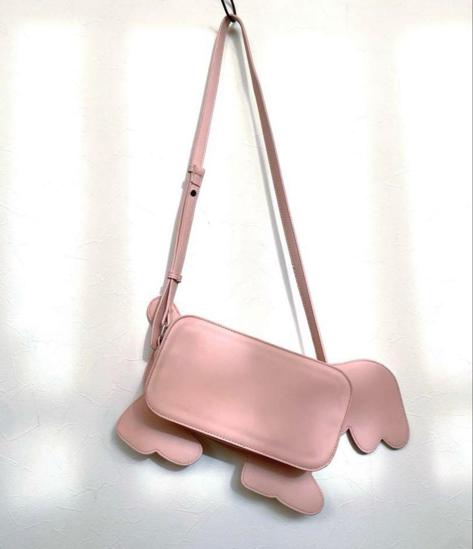 セール⚫︎STELLA McCARTNEY⚫︎ピンクの犬のショルダーバッグ