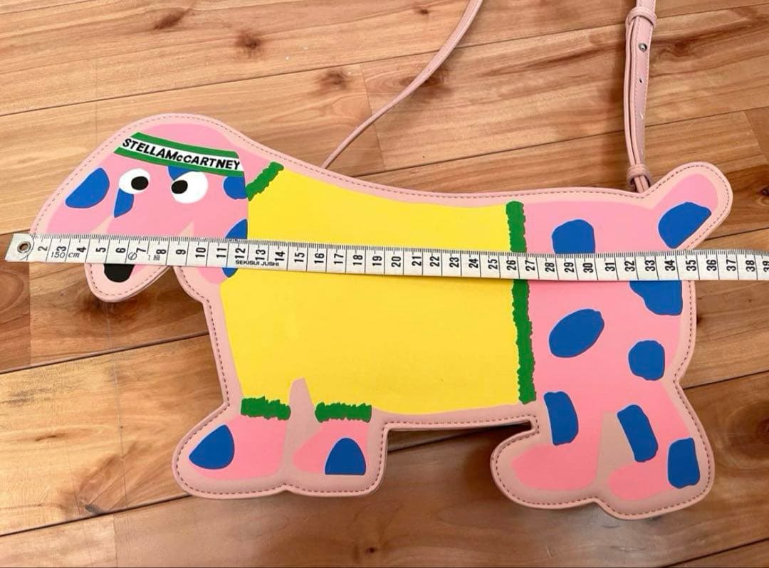 セール⚫︎STELLA McCARTNEY⚫︎ピンクの犬のショルダーバッグ