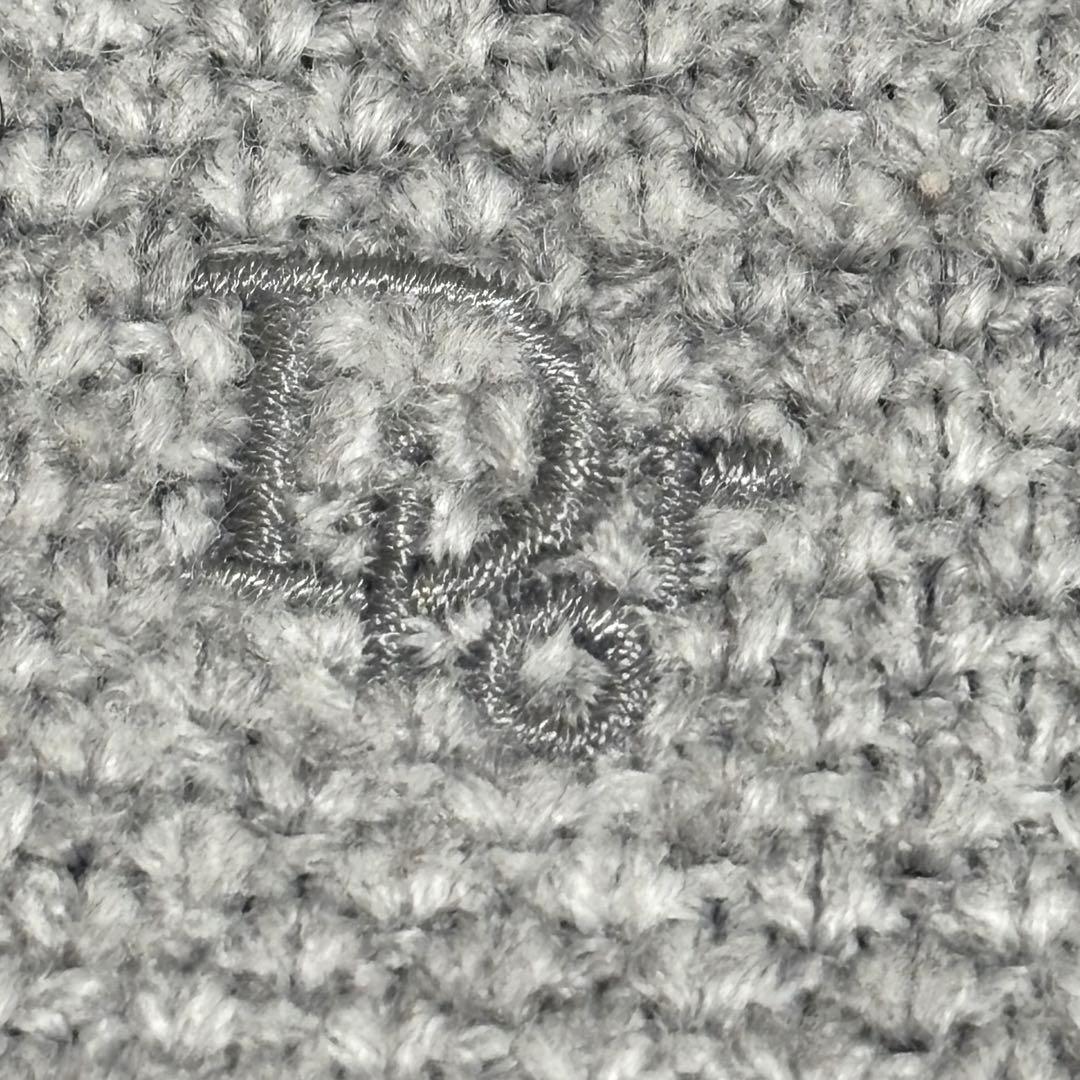 美品◇ディオール　ビンテージ　Ｖネックニット　Diorロゴ刺繍 90s USA製