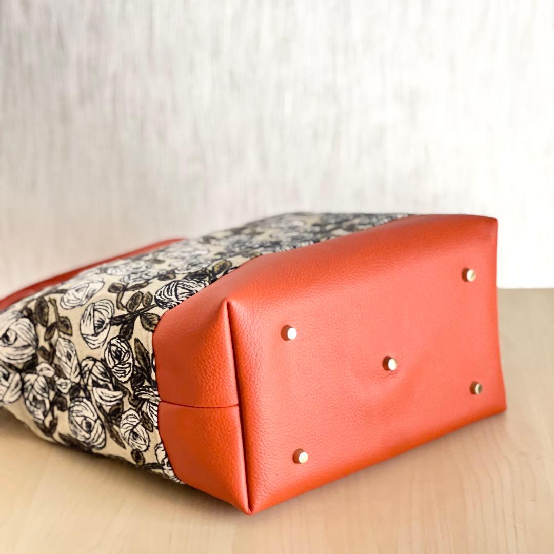 専用　ミナペルホネンrosy＆本革トートバッグ