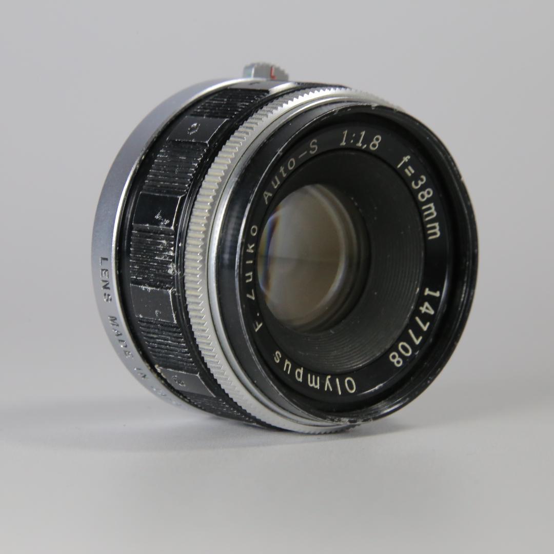 ☆部品取り☆オリンパスPEN F 38mm F1.8＃211