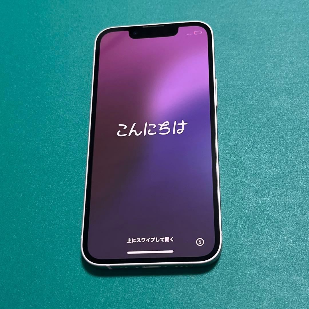 【美品】iPhone 13 mini ピンク 128GB バテリ100% 16