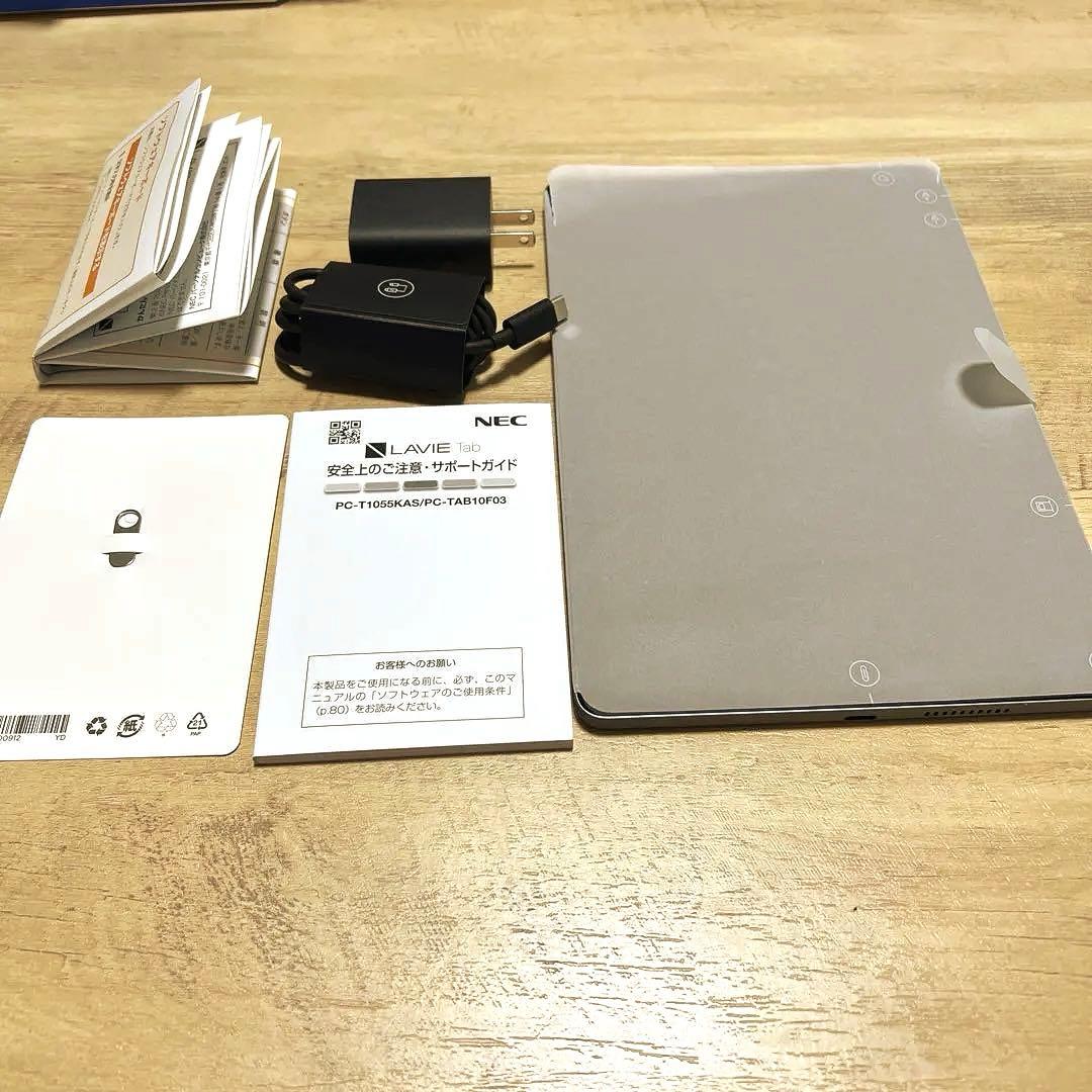 NEC LAVIE Tab T10 本体（純正カバー付）