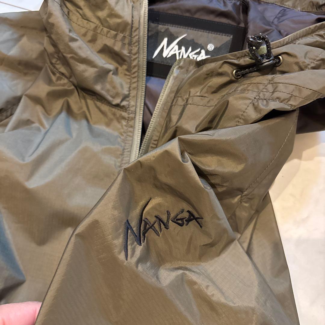 美品 NANGA別注グランドパーク焚火 オーロラシェルジャケット オーロラテック