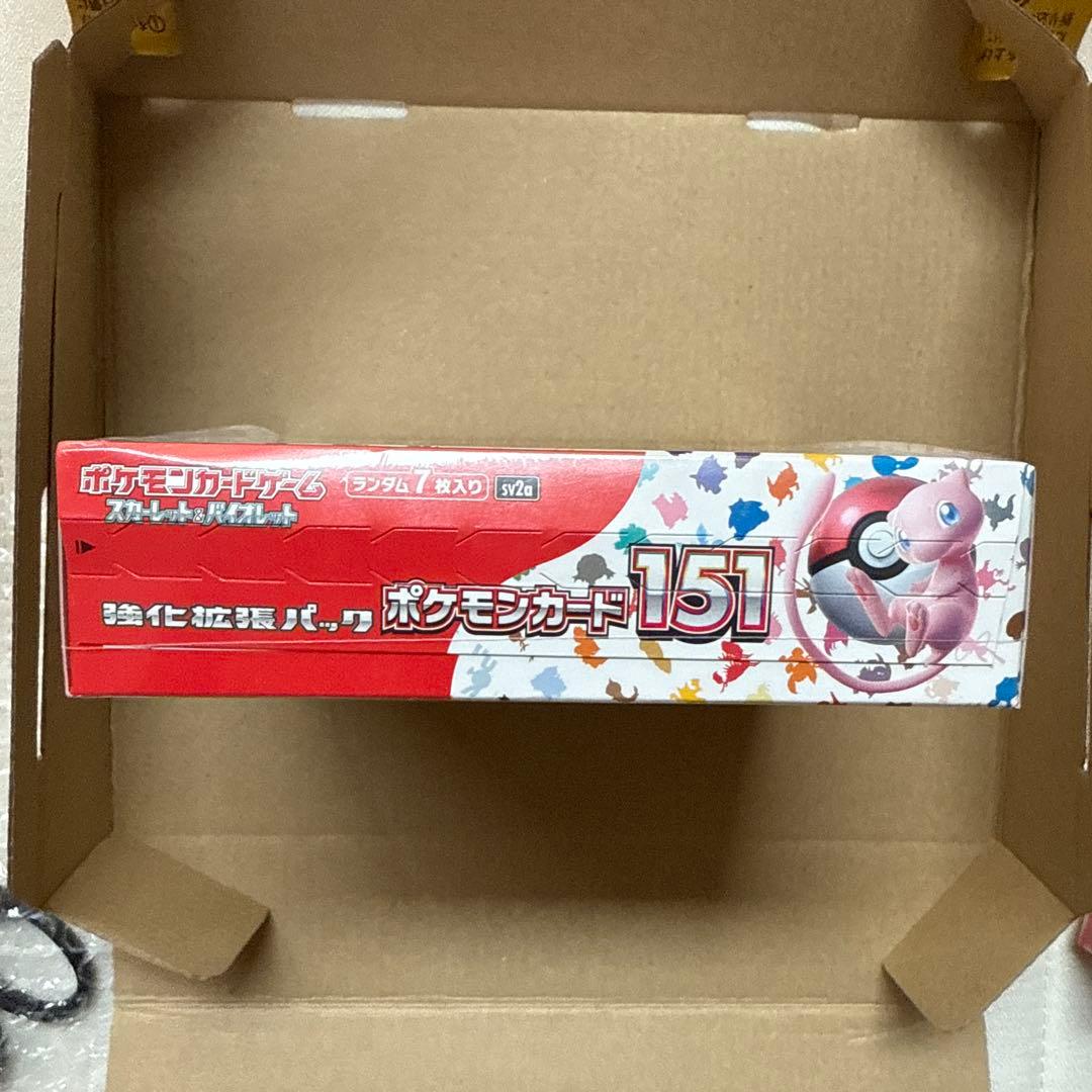 【シュリンク付き】ポケモンカード151 未開封1BOX ③傷なし
