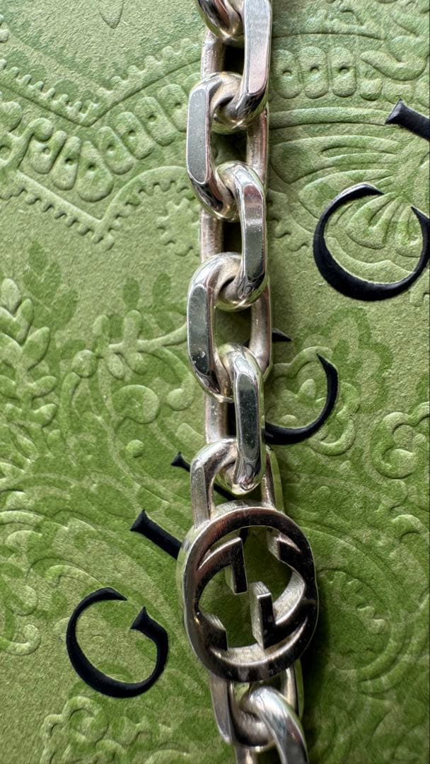 GUCCI インターロッキング　ネックレス