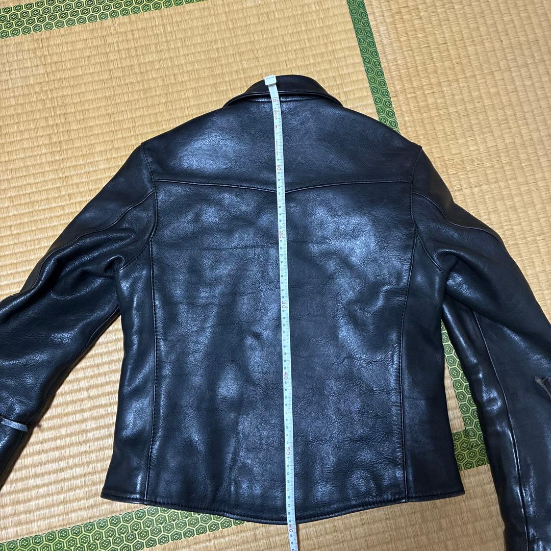 よ*し様 TENWIN WORKS JS01BK 36 レザージャケット　天神ワ