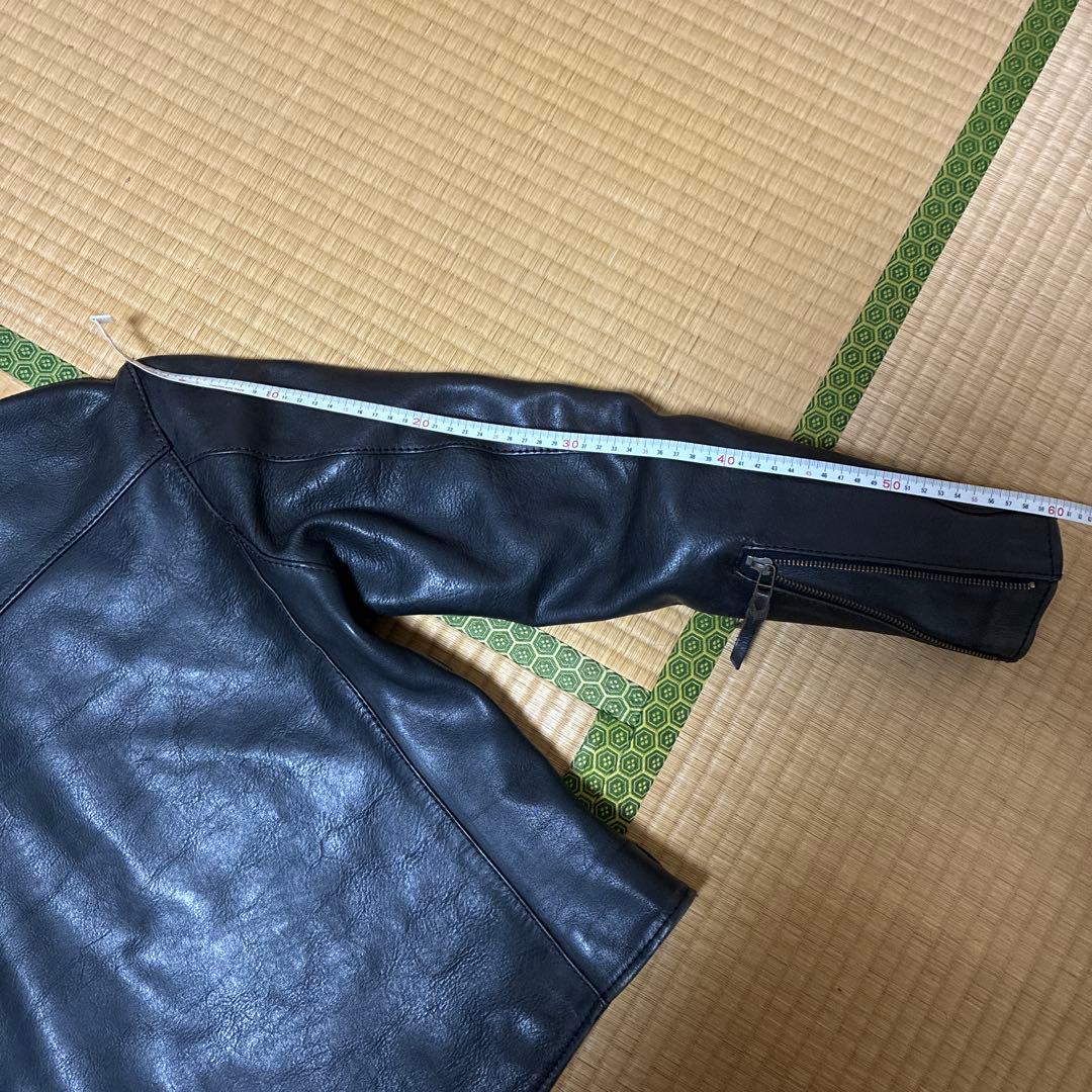 よ*し様 TENWIN WORKS JS01BK 36 レザージャケット　天神ワ