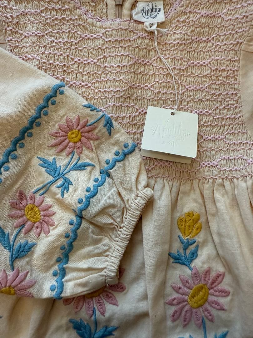 ワンピース Apolina Penny Smock Dress - Cashew 7-9y