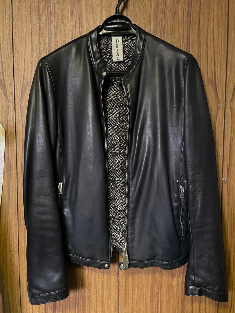 は*ん様 Delan ライダース 44 デラン　レザージャケット
