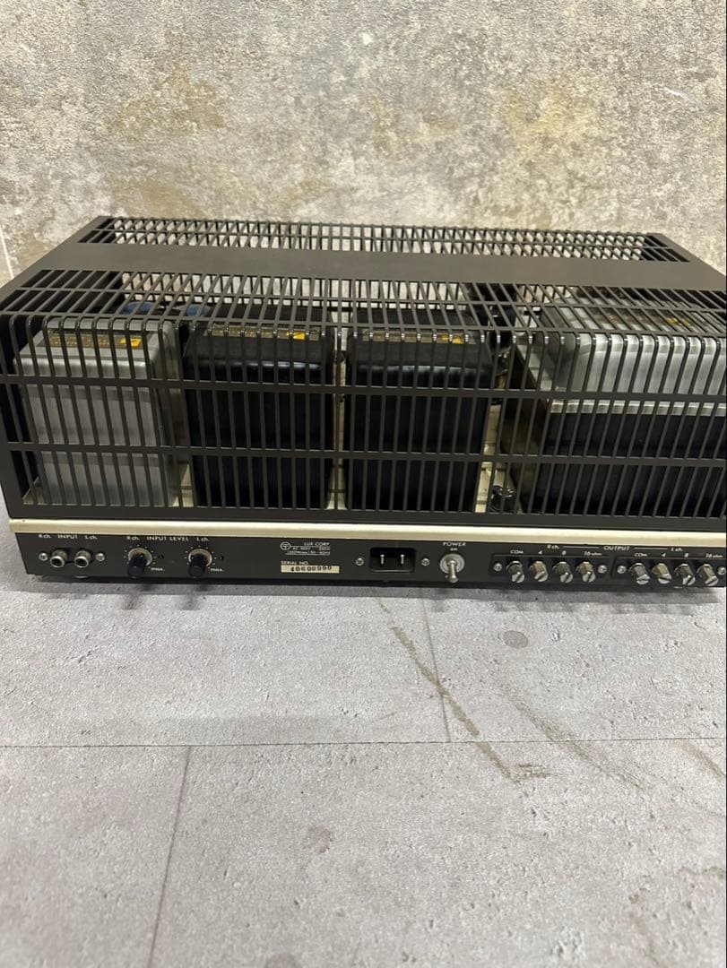 LUXMAN ラックスマンMQ80 真空管 パワーアンプ 40W×2 6336A