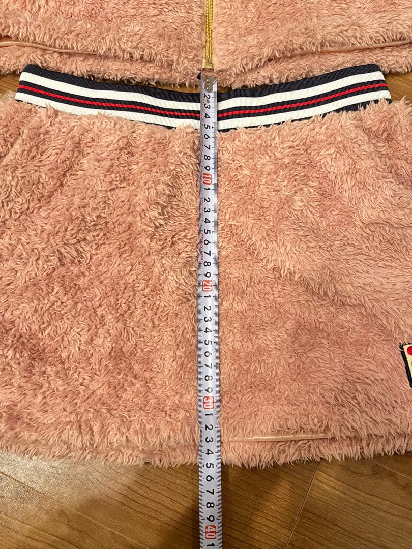 レア！フィラ FILA ボアベスト スコート セットアップ ピンク モコモコ L