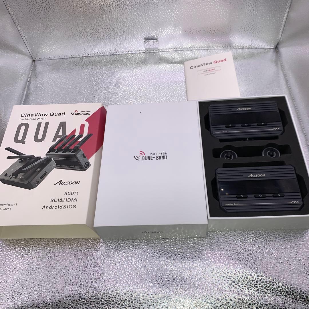 ビデオカメラ Q3763 Accsoon CineView Quad