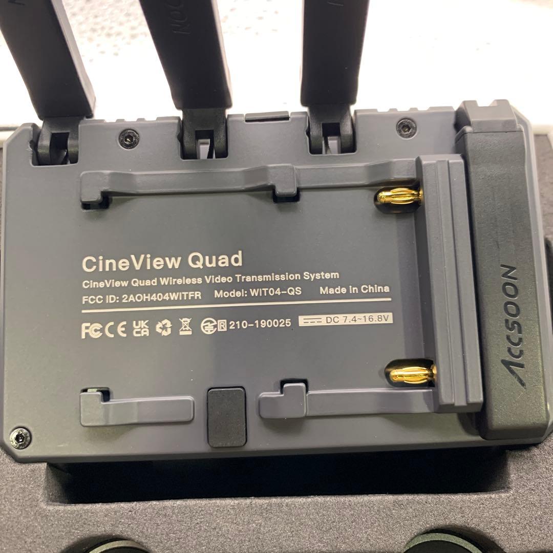 ビデオカメラ Q3763 Accsoon CineView Quad