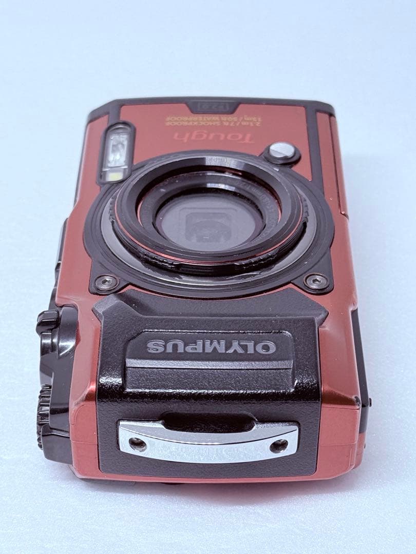 OLYMPUS TG-6 レッド 動作確認済 防水 防塵 耐衝撃 4K コンデジ