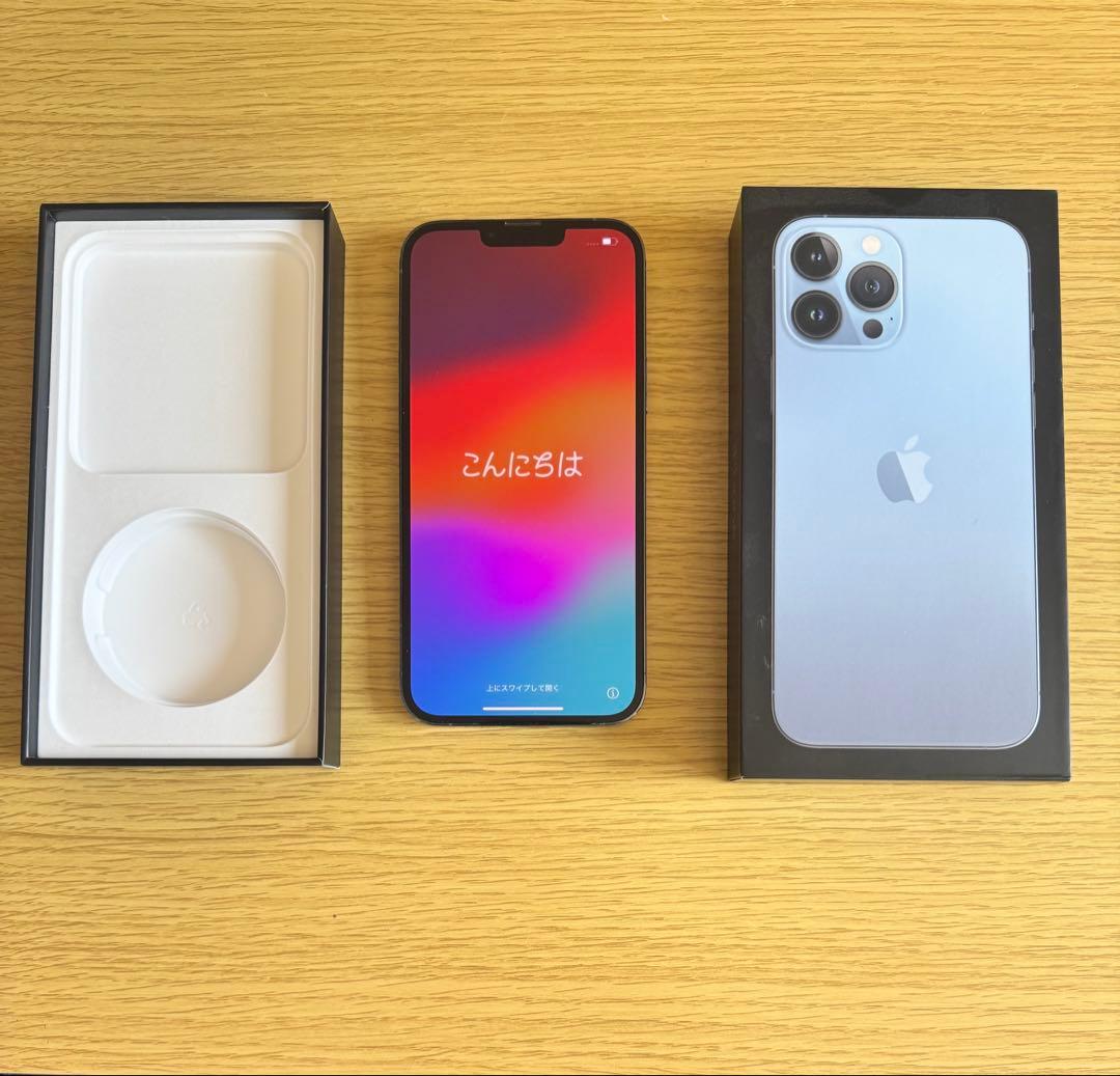 Apple iPhone 13 Pro MAXシエラブルー 本体