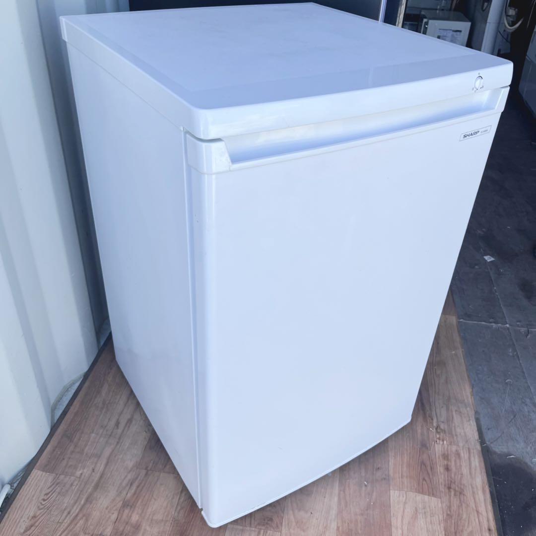 取付無料！SHARP 4段ケース収納式フリーザー コンパクトワンドア冷凍庫✨