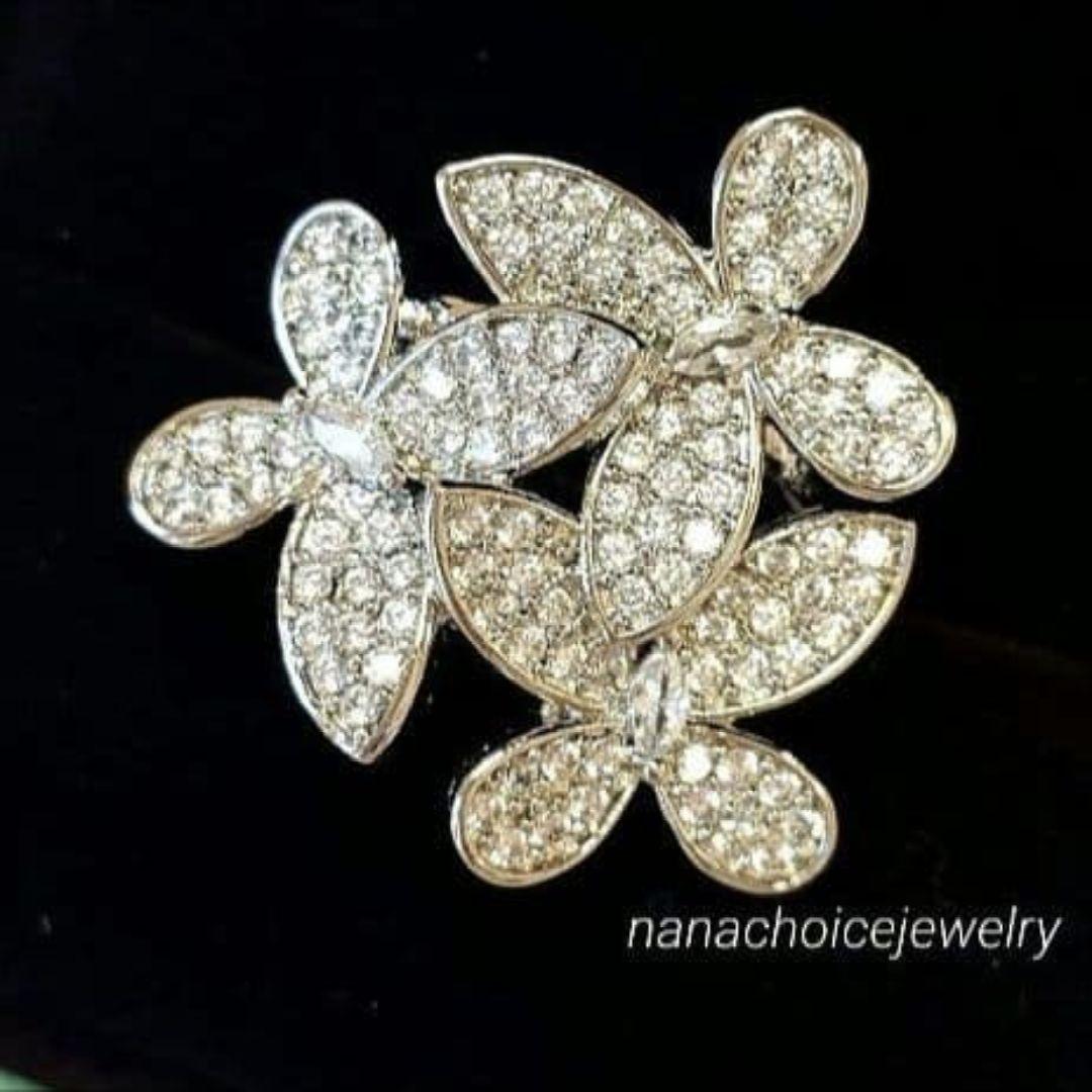 2531 最高級 モアサナイト リング ラウンド オープン シルバー 限定