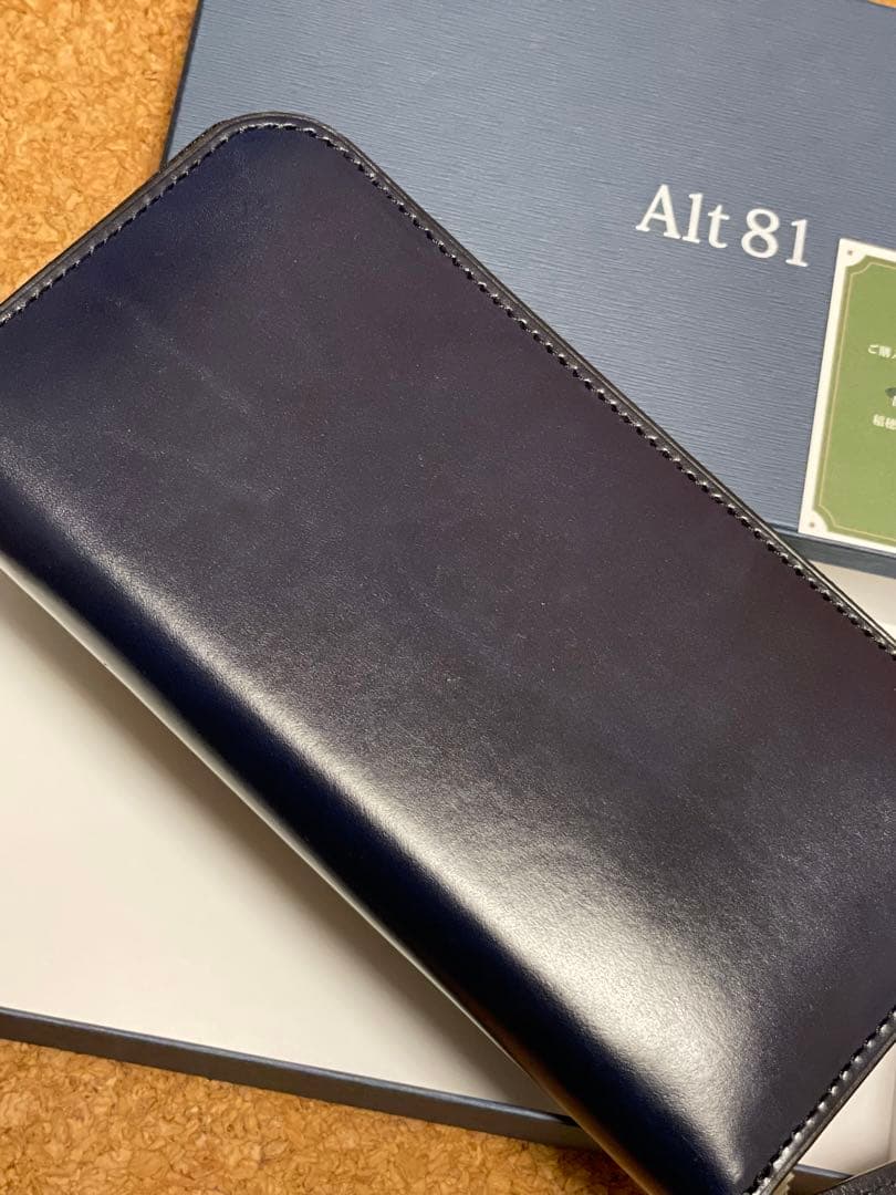 ◆3日間感謝価格◆Alt 81◆オルトハチジュウイチ◆ラウンドレザー長財布02◆