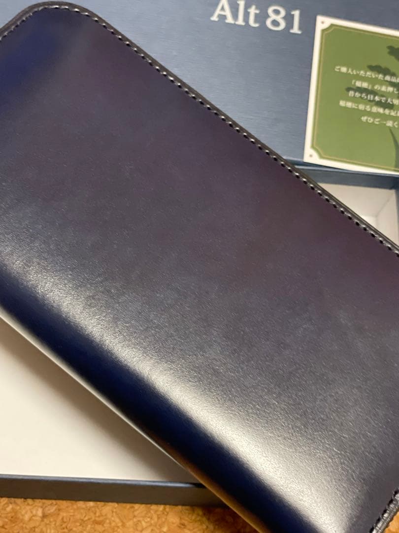 ◆3日間感謝価格◆Alt 81◆オルトハチジュウイチ◆ラウンドレザー長財布02◆