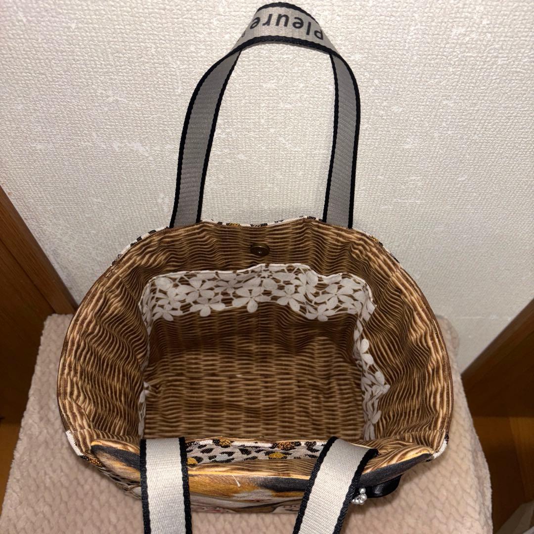 ☆*☆様 コヤンイサムチョン　超Big赤ちゃん猫と友達　サイドポケットトートバッ