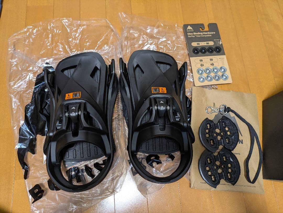 メンズ Burton Step On バインディング ブラック Lサイズ