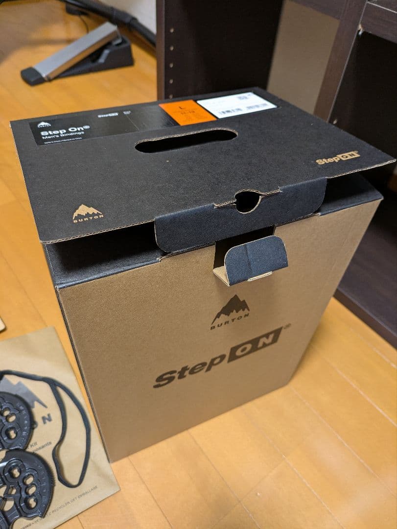 メンズ Burton Step On バインディング ブラック Lサイズ