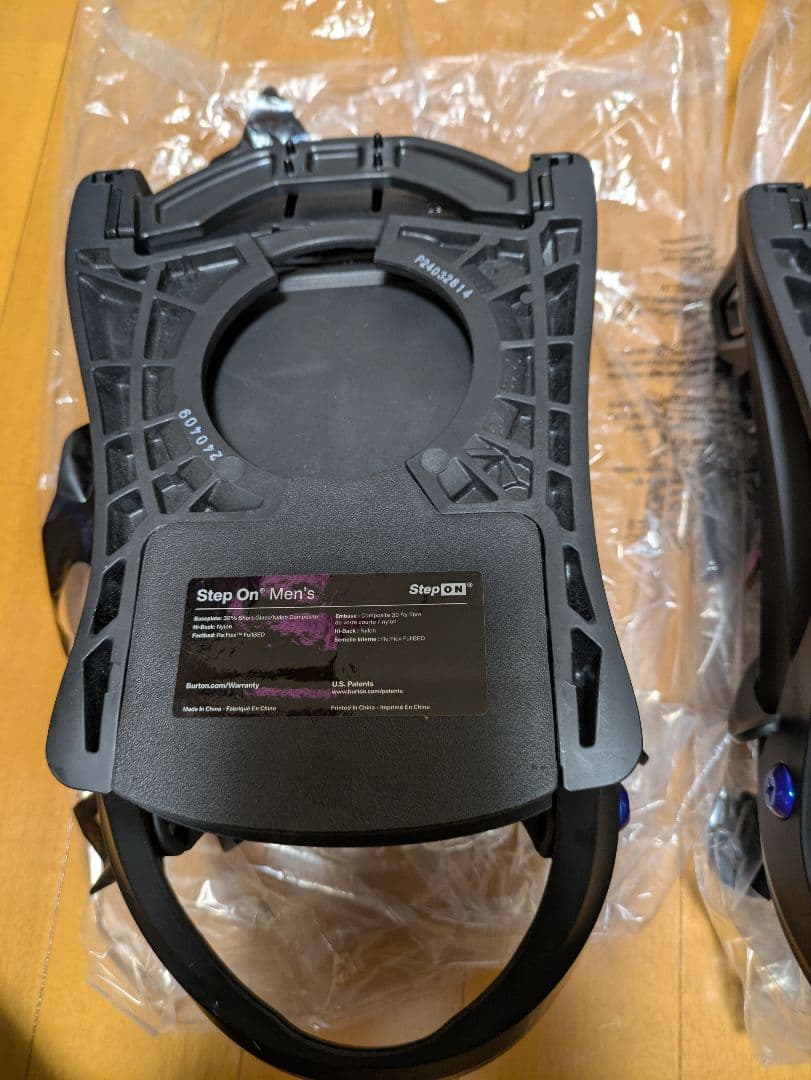 メンズ Burton Step On バインディング ブラック Lサイズ