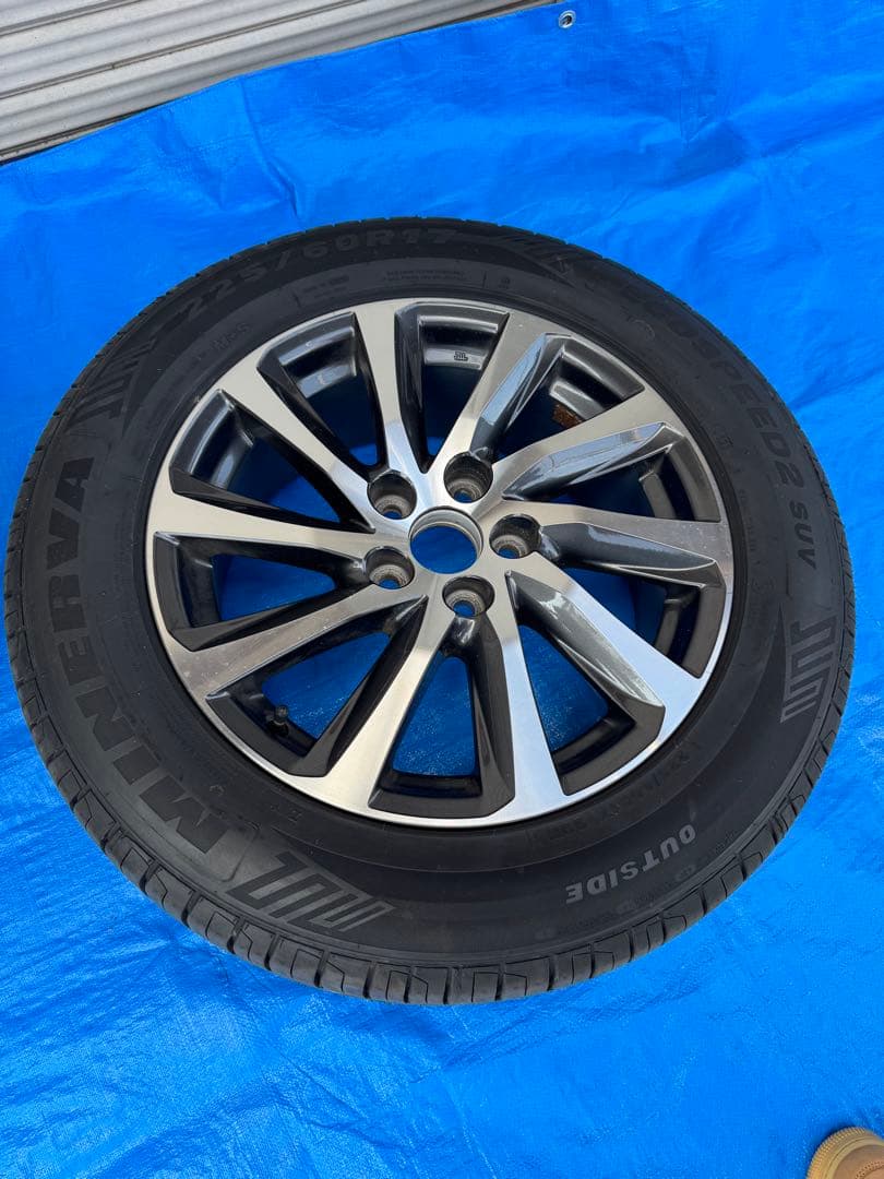 トヨタアルファード30前期純正17インチタイヤホイール4本セット2023年製