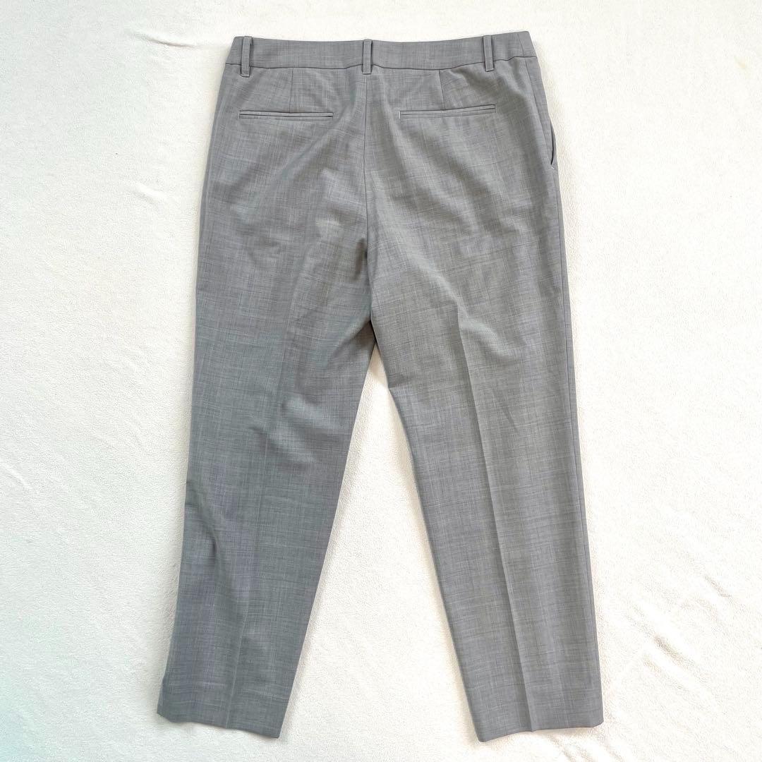 【極美品・未使用級】インディヴィ YUNSA 洗える パンツスーツ セットアップ