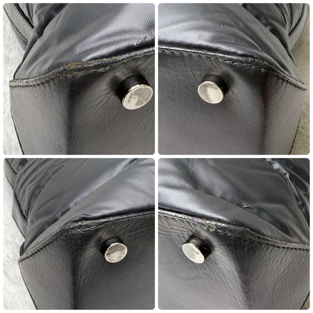 ハンティングワールド バチュー ナイロン レザー トートバック A4 ブラック