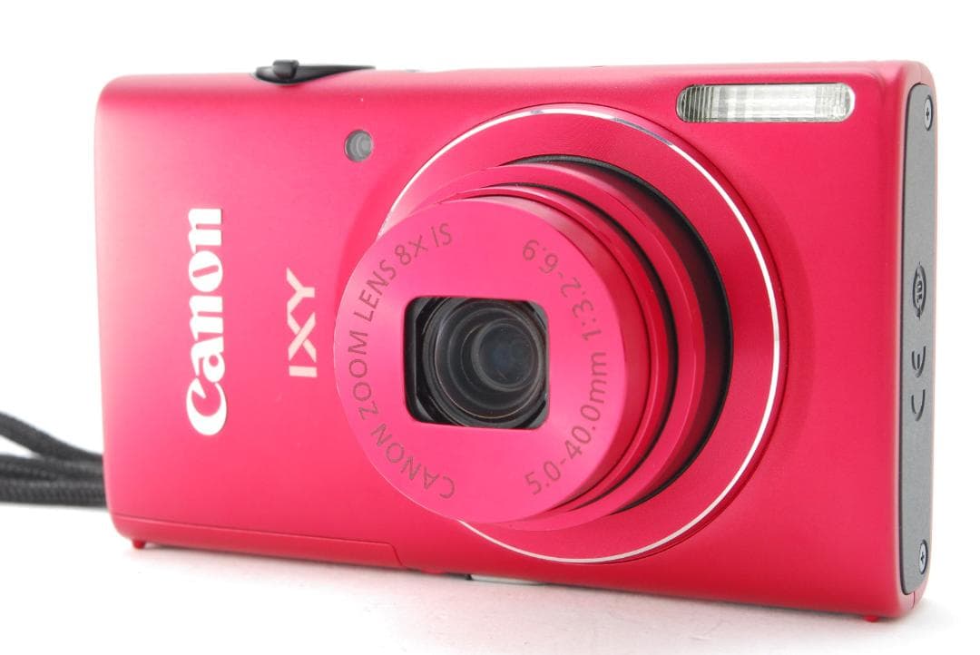 Canon IXY 110F 赤 コンパクトデジタルカメラ 動作確認済
