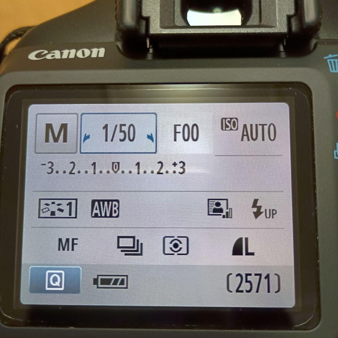 【美品 18260枚】Canon EOS Kiss X50 初心者向き