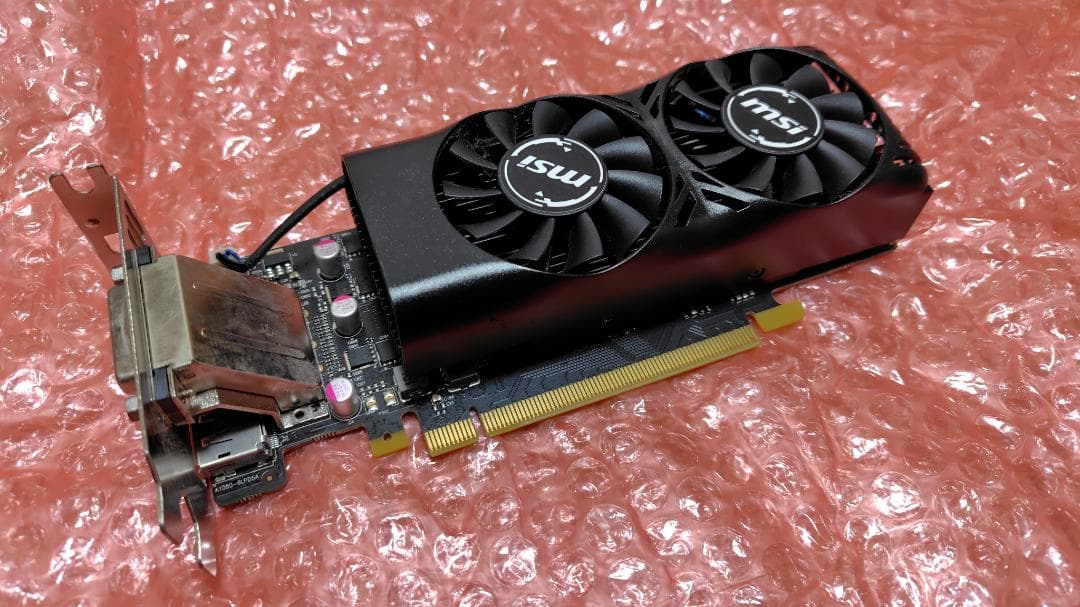 MSI GeForce GTX 1050 Ti 4GT LPモデル
