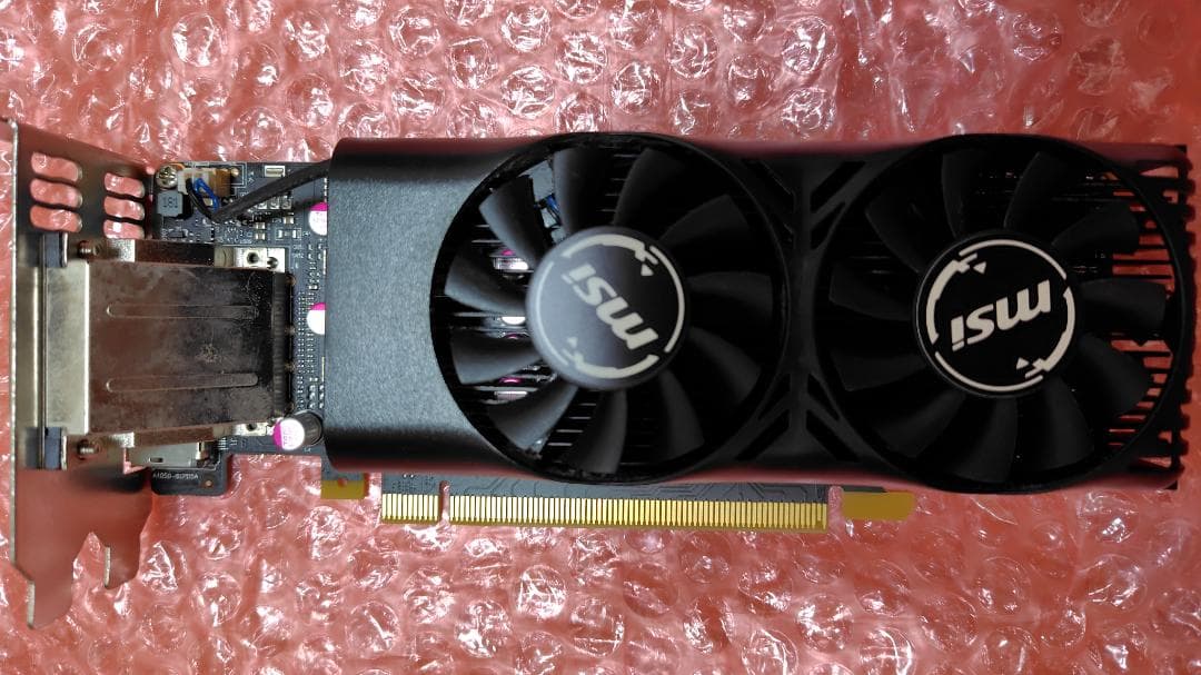 MSI GeForce GTX 1050 Ti 4GT LPモデル