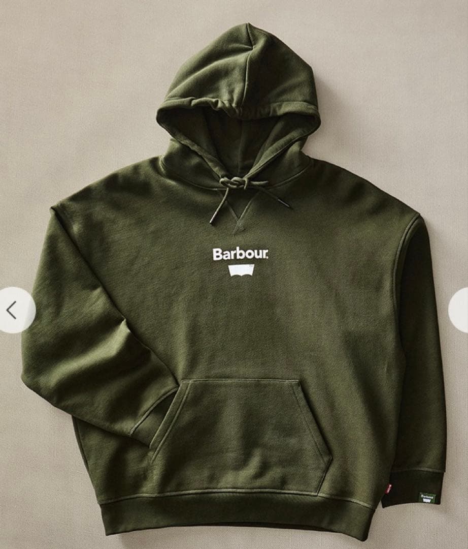 Barbour × Levi’s グラフィック フーディ　バブアー　リーバイス