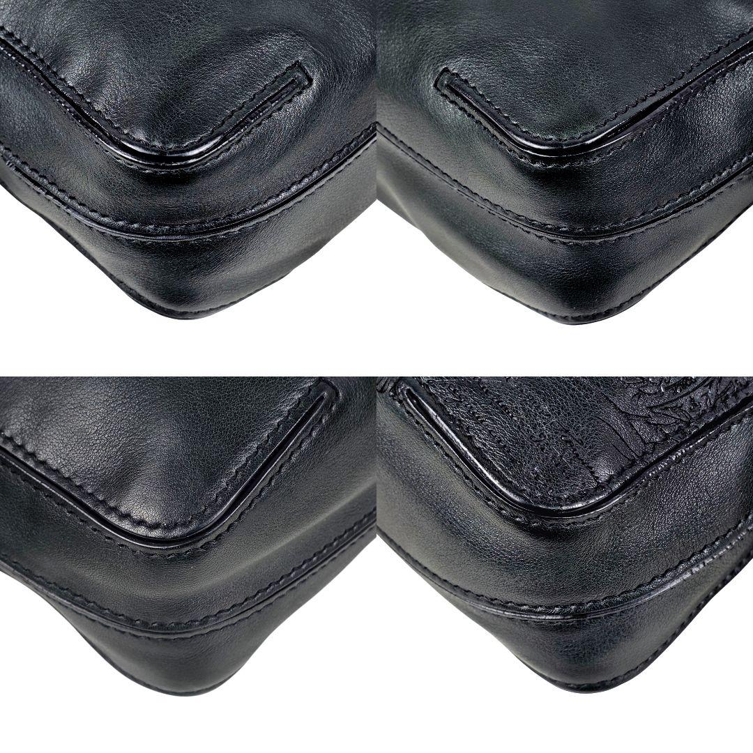 美品 ベルルッティ スクリットカリグラフィ ボディバッグ ウエストバッグ