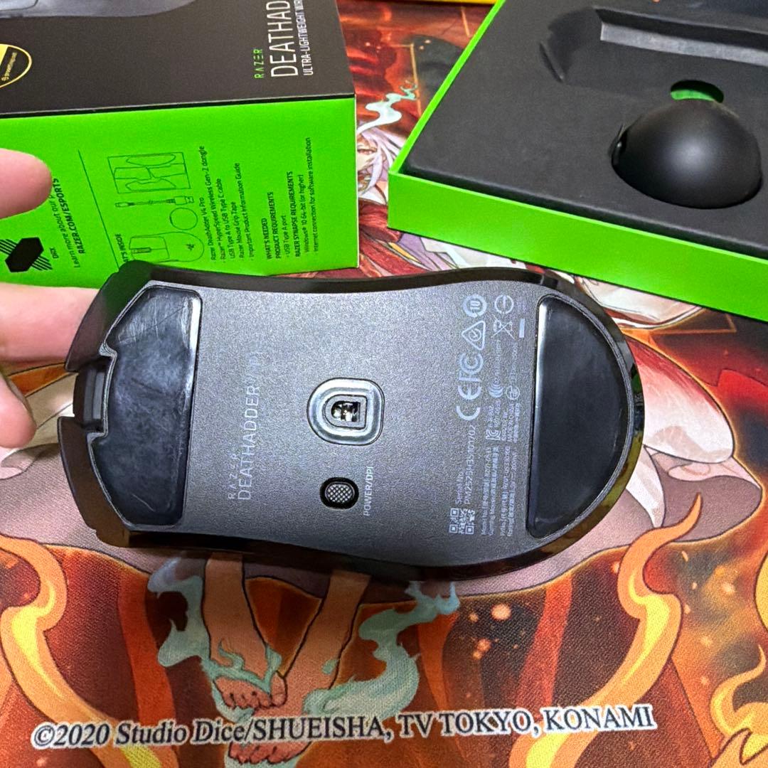 Razer deathadder V4pro 中古