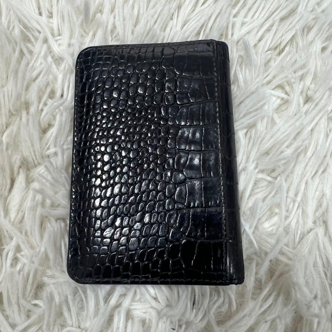 モンブラン Mont Blanc 名刺入れ カードケース クロコ