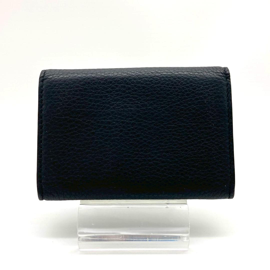 ティファニー 名刺入れ カードケース レザー ブラック 美品 70402