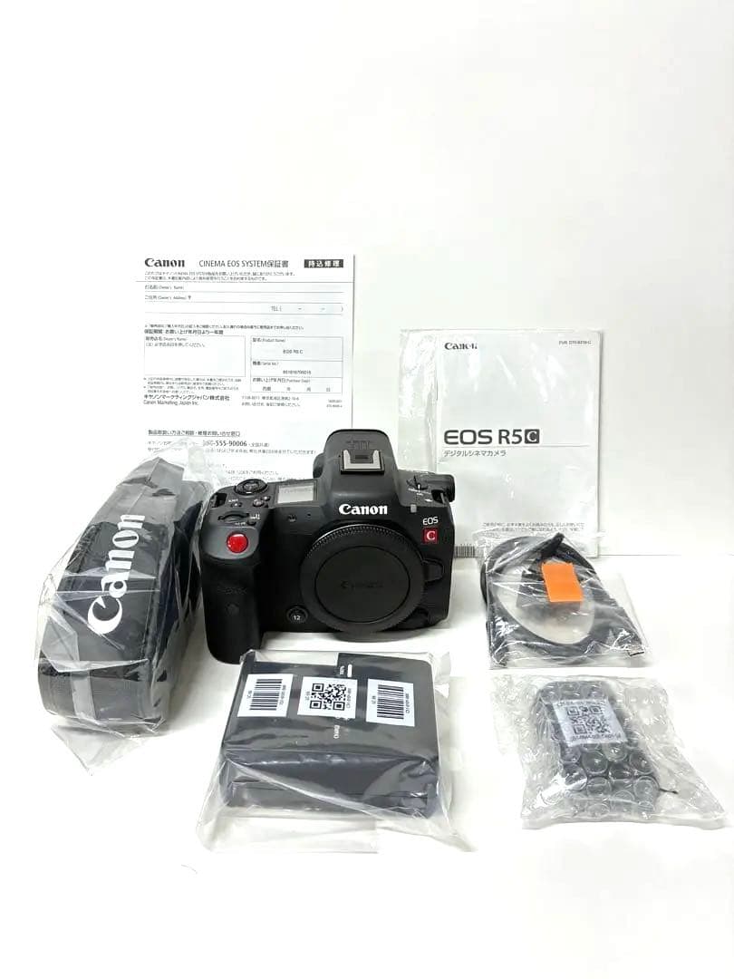 【総稼動11h】Canon EOS R5C ビデオカメラ本体 VR cinema