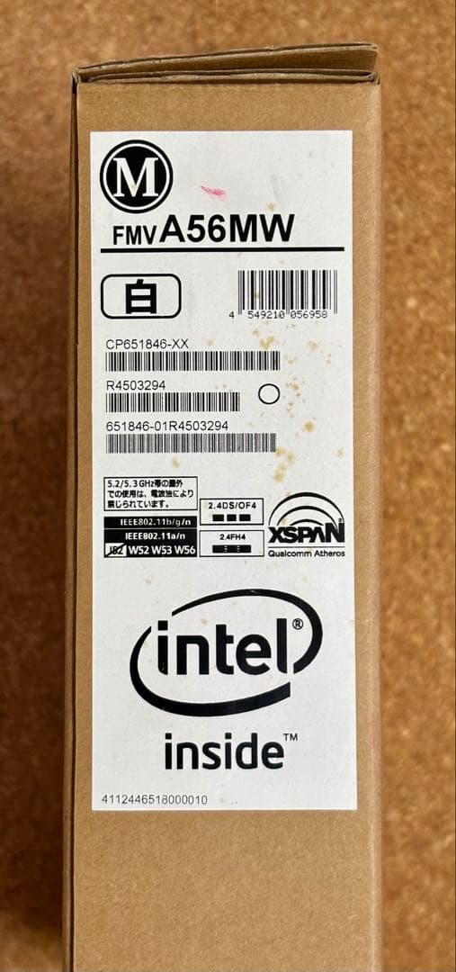 富士通 LIFEBOOK AH56/M アルマイトホワイト ノートPC